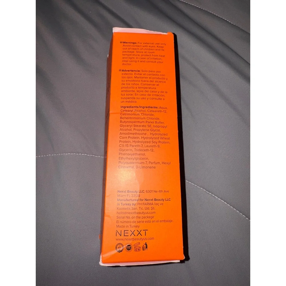 Nexxt Professional Keratin Hair Cream Repairing Treatment for Damaged Hair 6.7oz